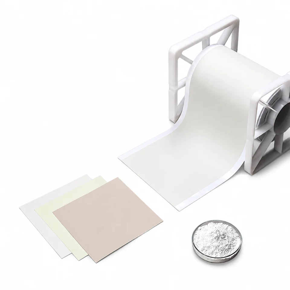 LTCC green tape and ceramic powder material forms