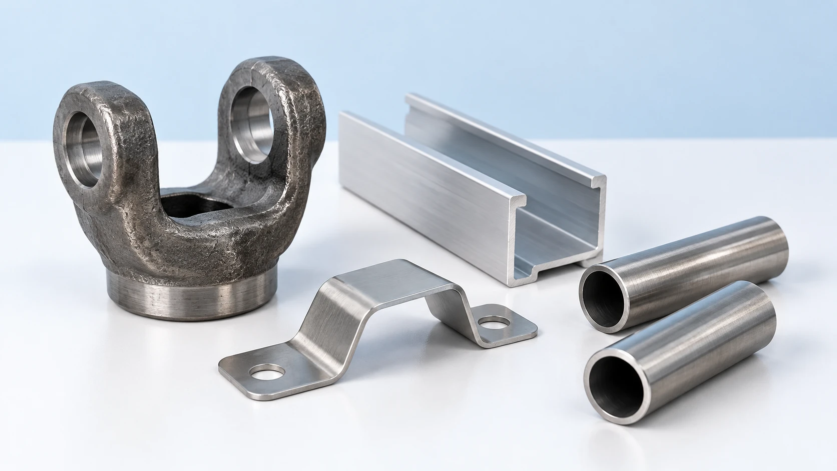 Metal manufacturing material and component forms